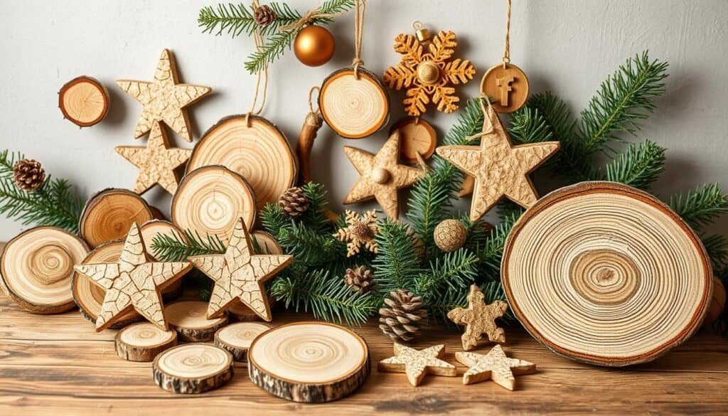 holiday crafts from wood slices for a natural touch holiday crafts from wood slices for a natural touch