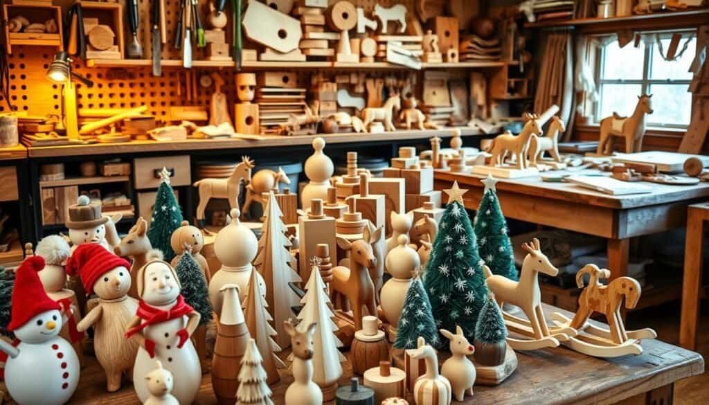 holiday-themed wooden toys holiday-themed wooden toys