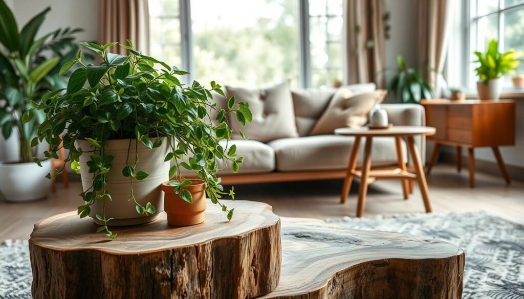 incorporating wood with plants incorporating wood with plants