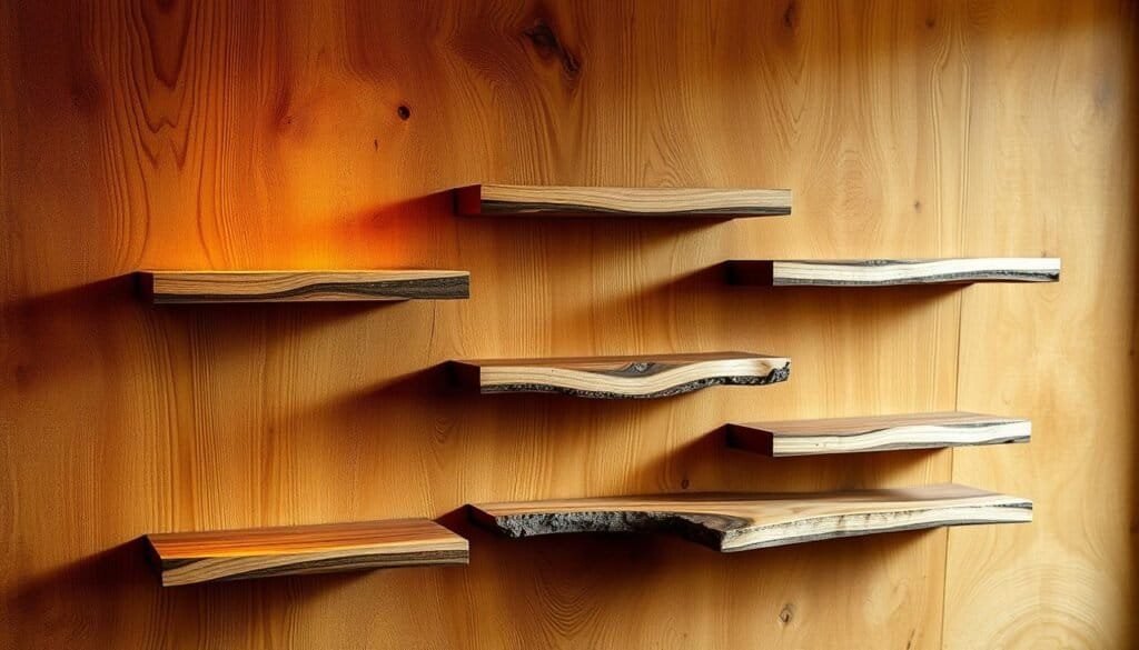 live edge wooden shelves live edge wooden shelves