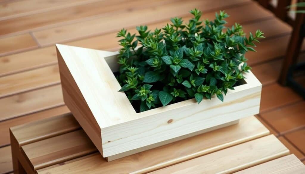 modern geometric planters