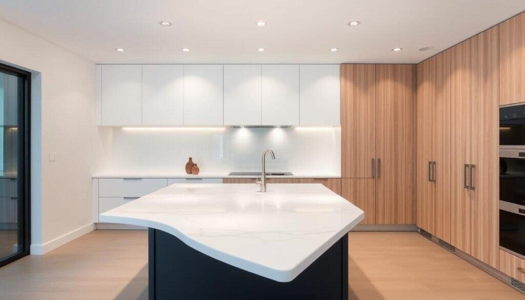 modern kitchen island