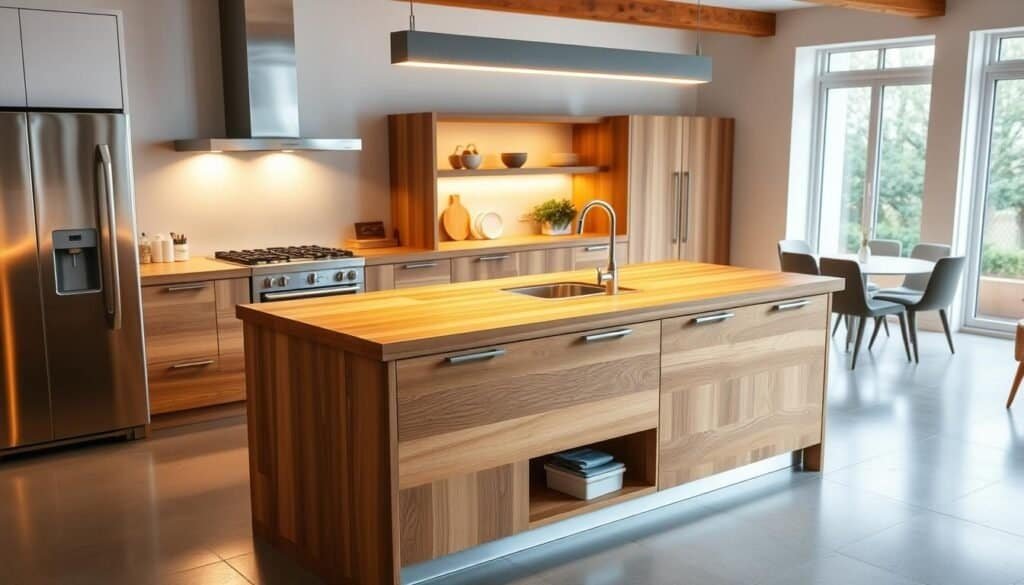 multi-functional kitchen island