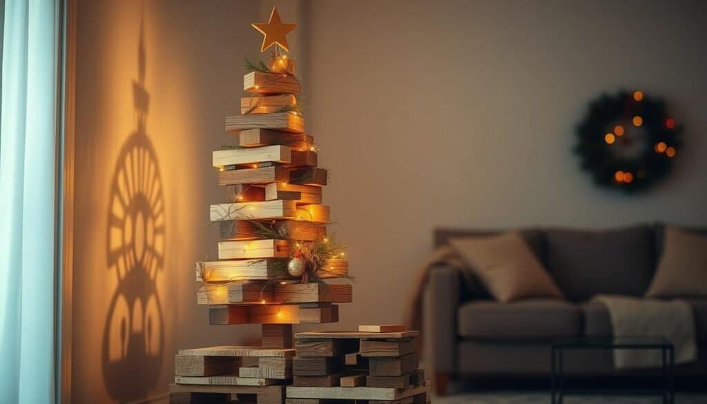 pallet wood christmas tree display pallet wood christmas tree display