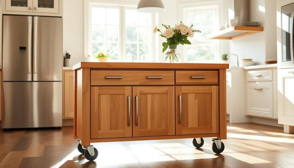 rolling kitchen island