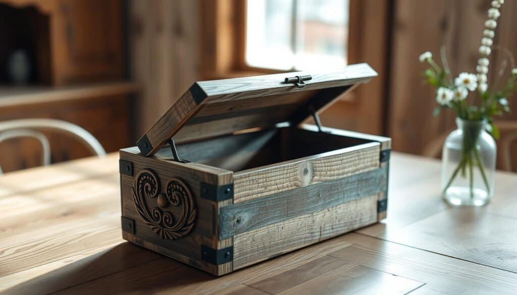 rustic wood centerpiece box rustic wood centerpiece box