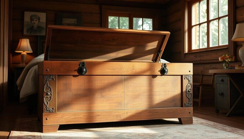 rustic wood storage chest rustic wood storage chest