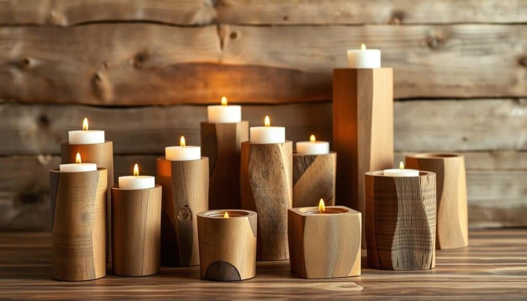 rustic wooden candle holder sets for gifts rustic wooden candle holder sets for gifts
