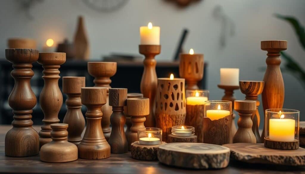 rustic wooden candle holders rustic wooden candle holders