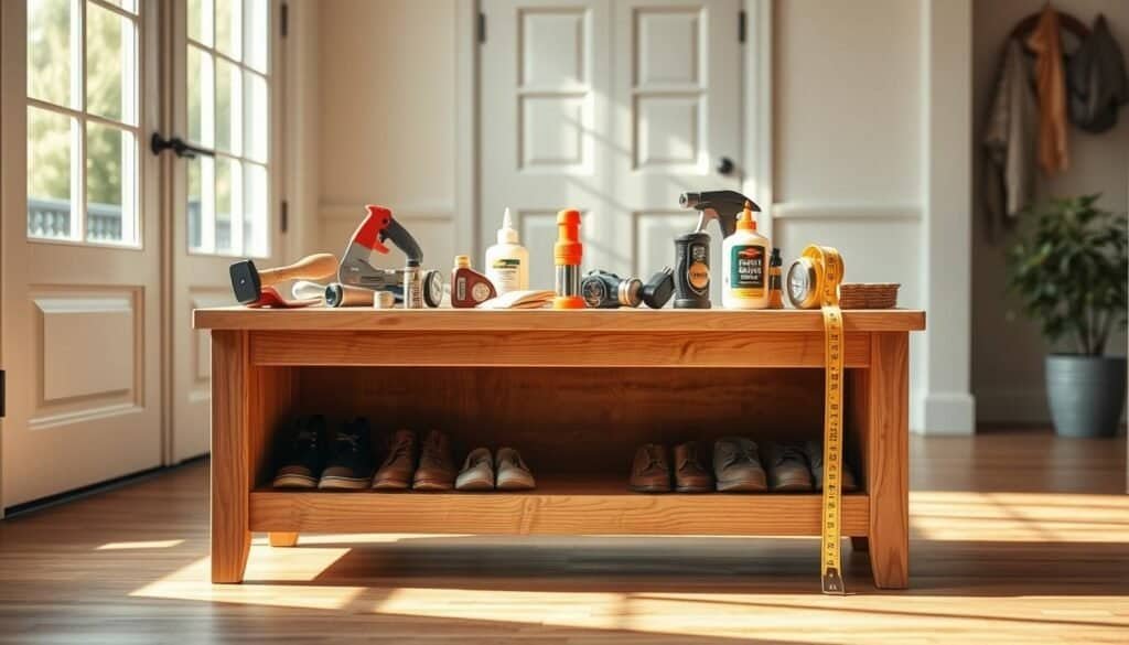 shoe bench diy tools shoe bench diy tools