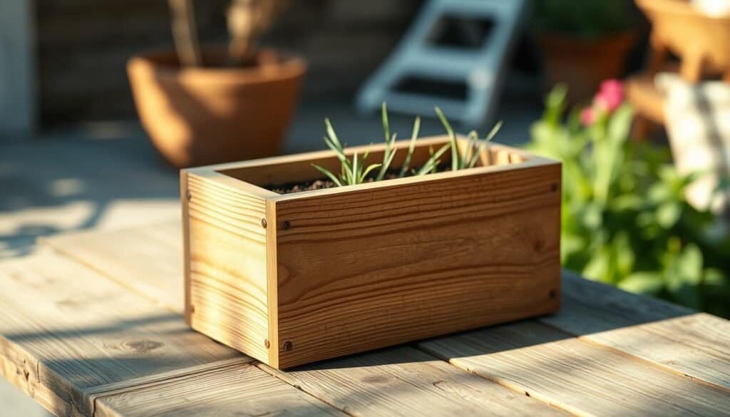 simple box planter