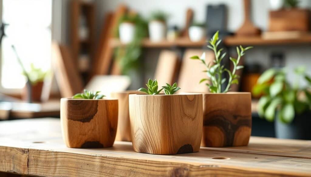 small wooden planters small wooden planters