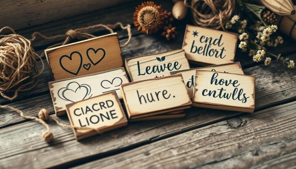 small wooden signs small wooden signs