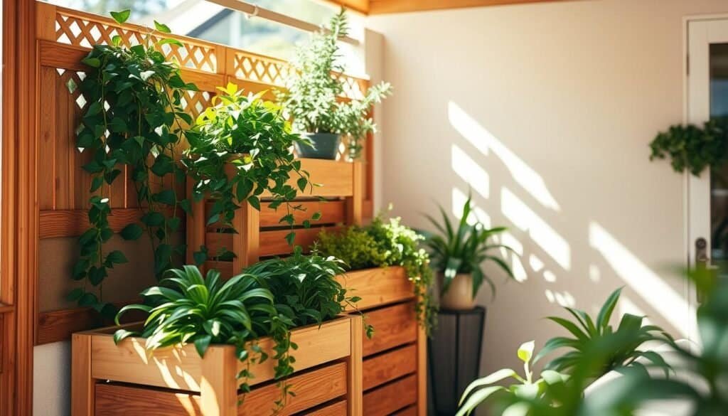 space-saving corner tiered planter space-saving corner tiered planter