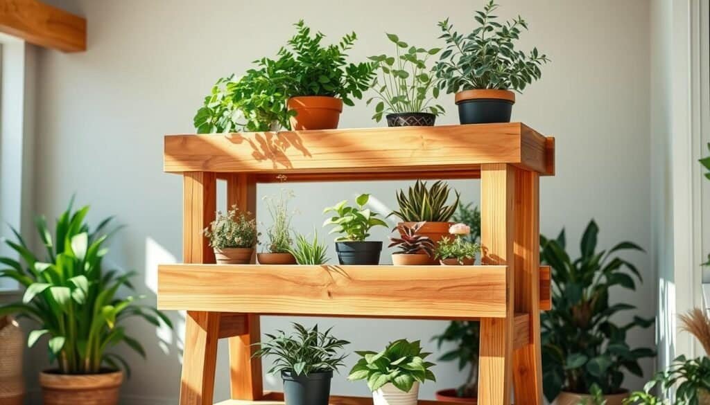 tiered wooden planter stand tiered wooden planter stand