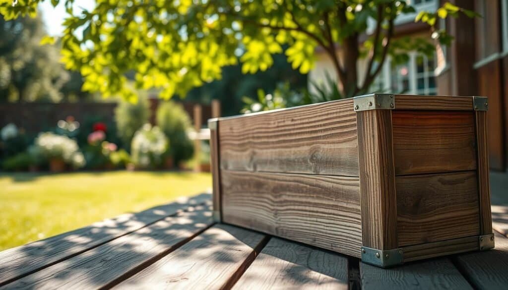 weatherproofing wooden planters