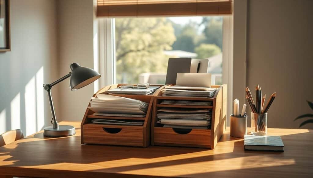 wood office desk organization wood office desk organization
