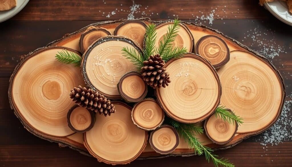 wood slice centerpieces wood slice centerpieces