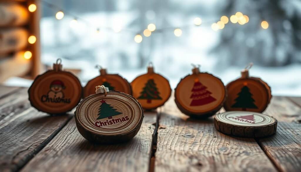 wood slice christmas ornaments wood slice christmas ornaments