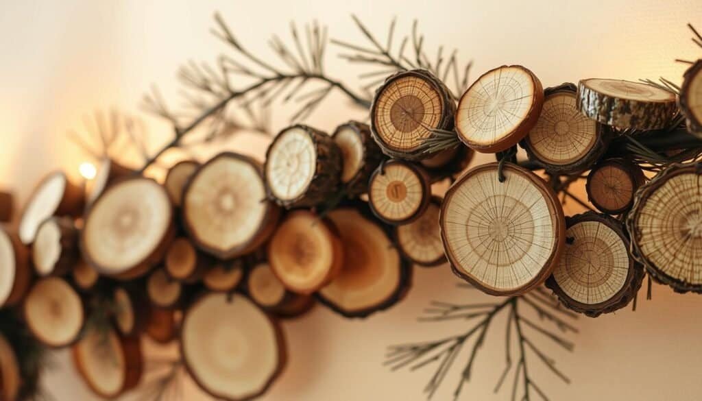 wood slice garlands wood slice garlands