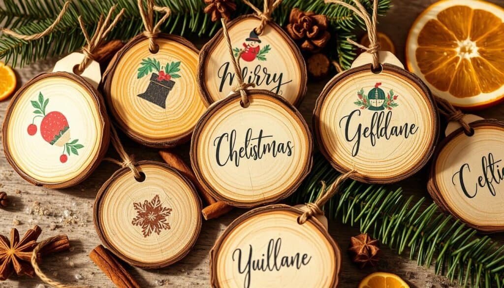 wood slice gift tags wood slice gift tags