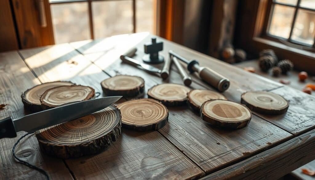 wood slice preparation wood slice preparation