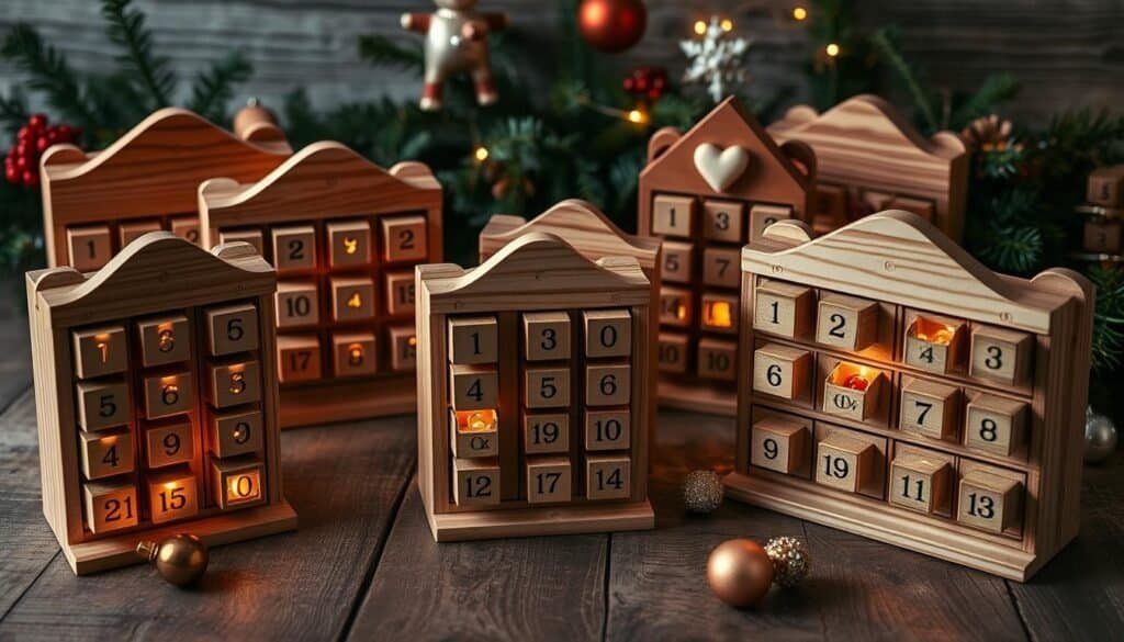 wooden advent calendars wooden advent calendars