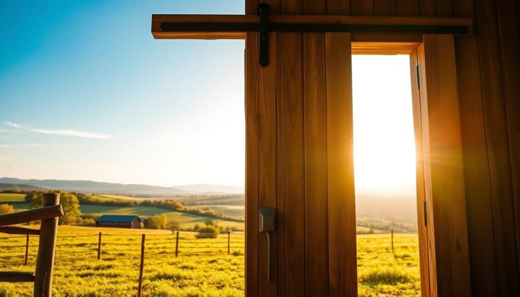 wooden barn door wooden barn door