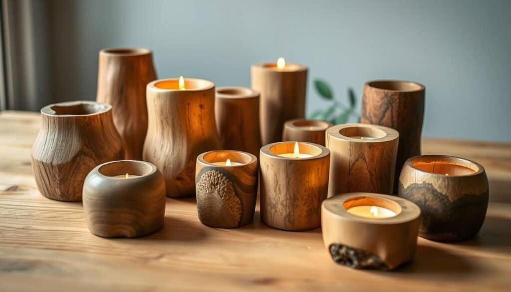 wooden candle holders wooden candle holders