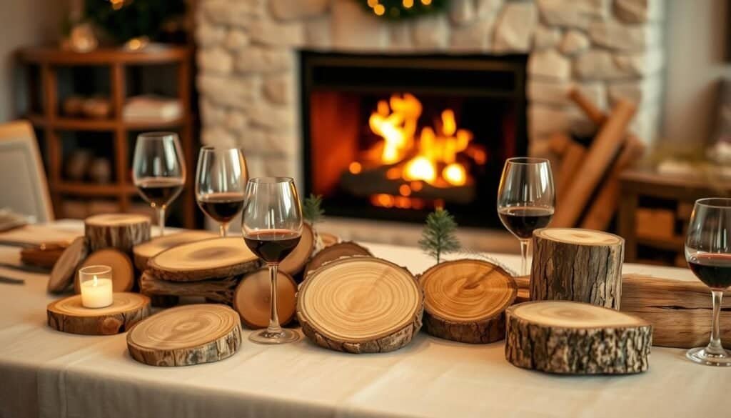 wooden centerpieces wooden centerpieces