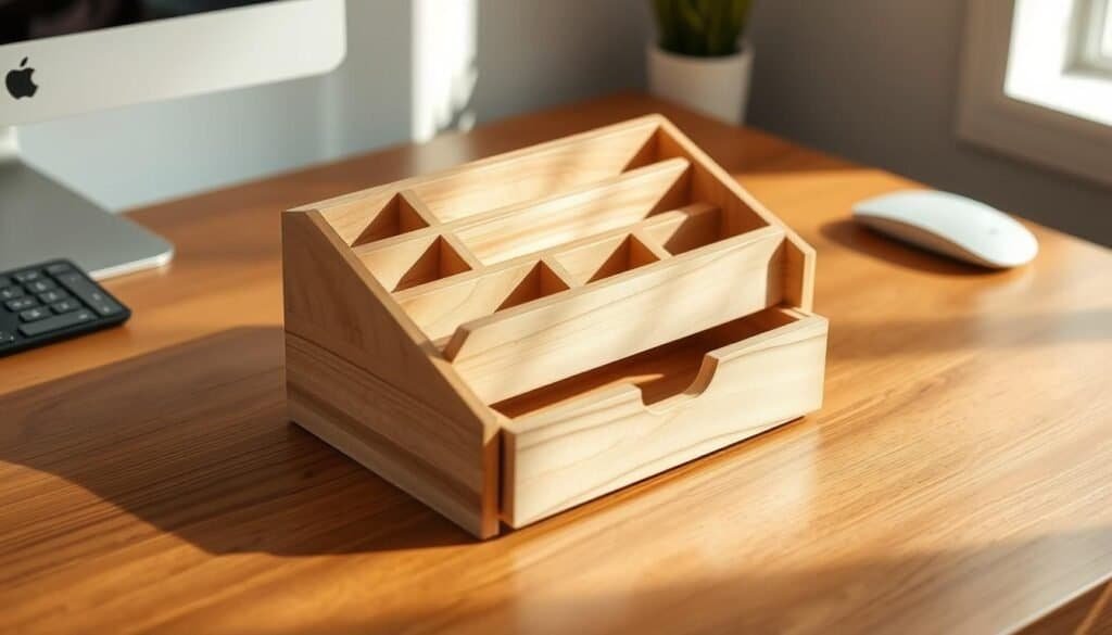 wooden desk organizer wooden desk organizer