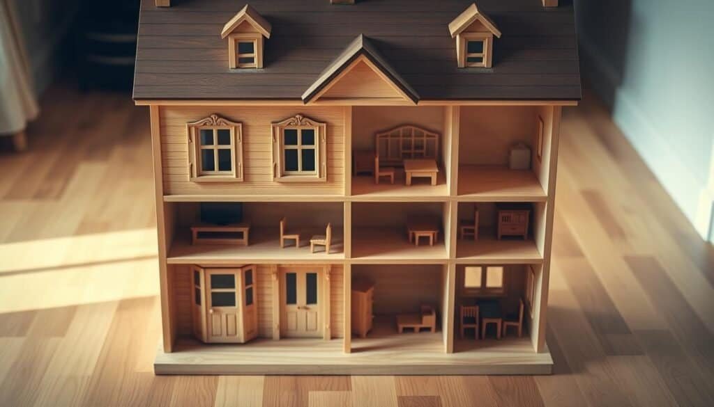 wooden dollhouse wooden dollhouse