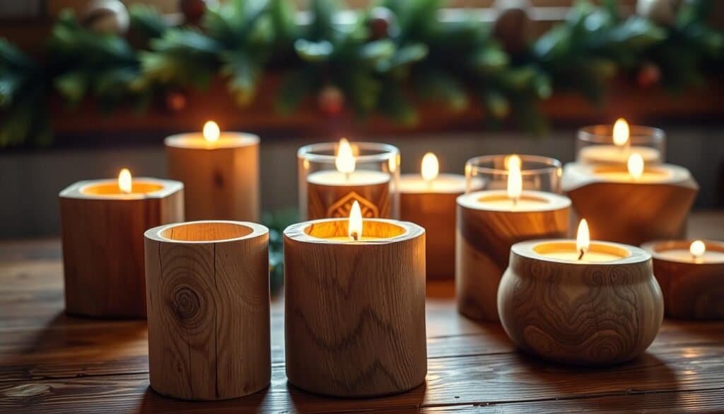 wooden holiday candle holders wooden holiday candle holders