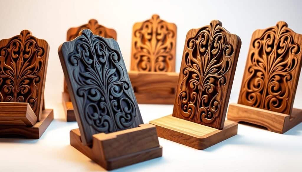 wooden phone stands wooden phone stands