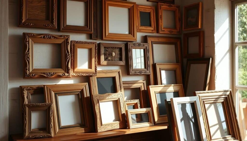 wooden picture frames