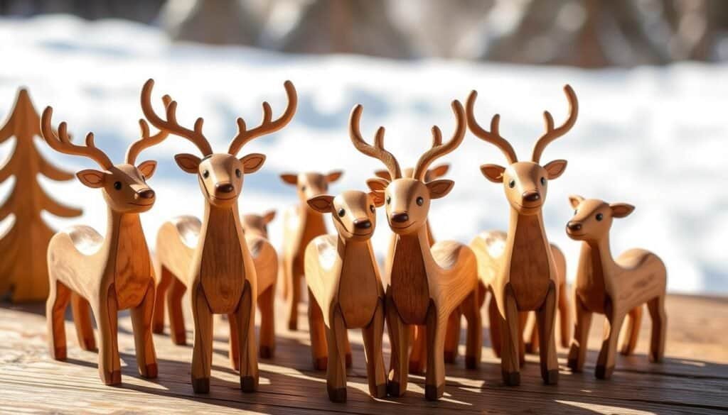 wooden reindeer crafts wooden reindeer crafts