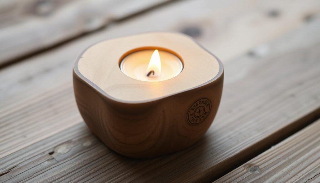 wooden tea light holder wooden tea light holder