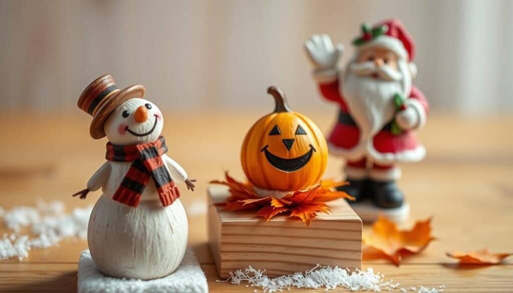4x4 wood block seasonal characters 4x4 wood block seasonal characters