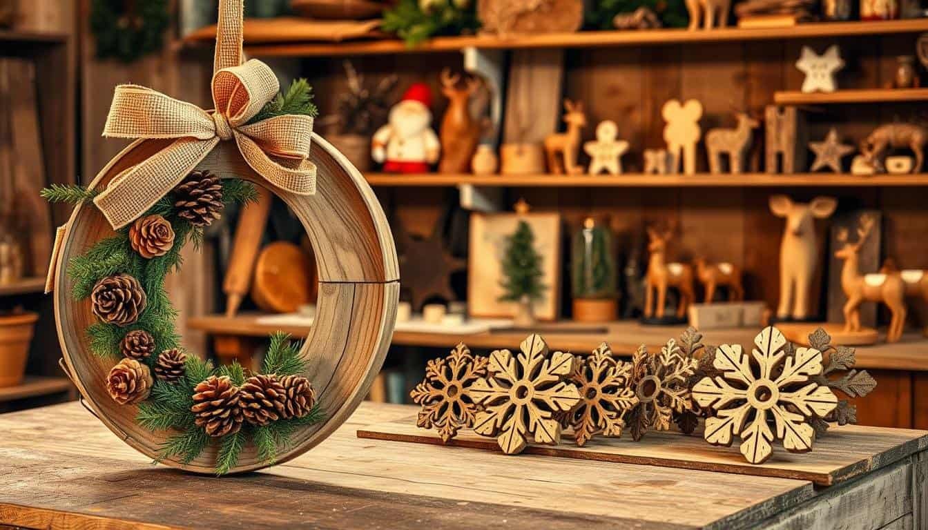 Creative Holiday Crafts Using Reclaimed Wood and Old Boards