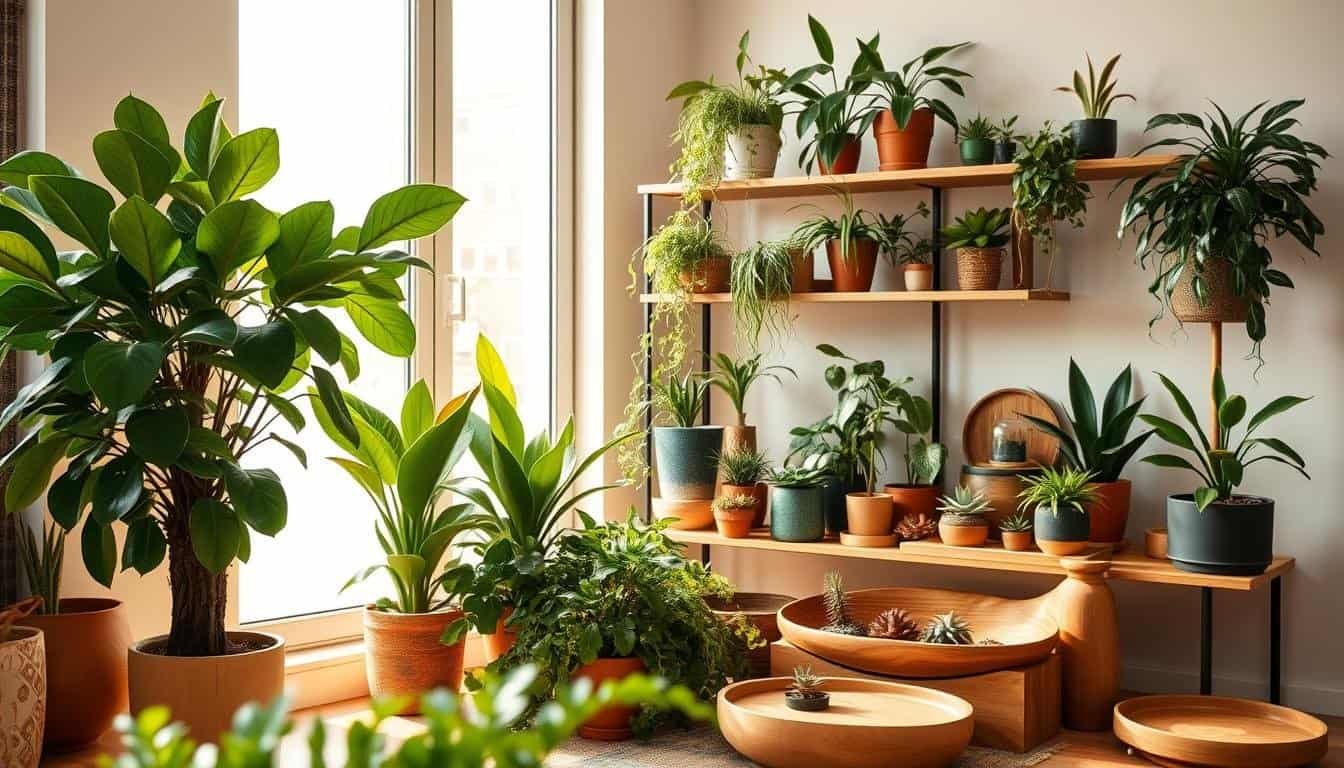 Creative Plant Display Ideas That Combine Greenery and Wood Design
