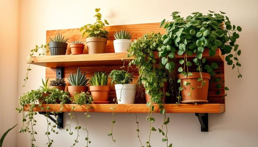 DIY wooden plant display DIY wooden plant display