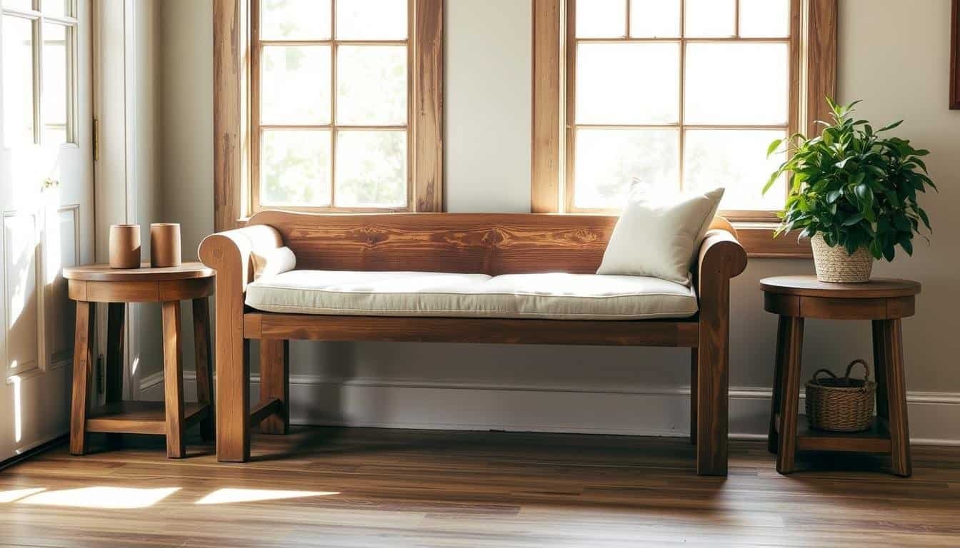 Entryway Benches That Mix Comfort with Rustic Style