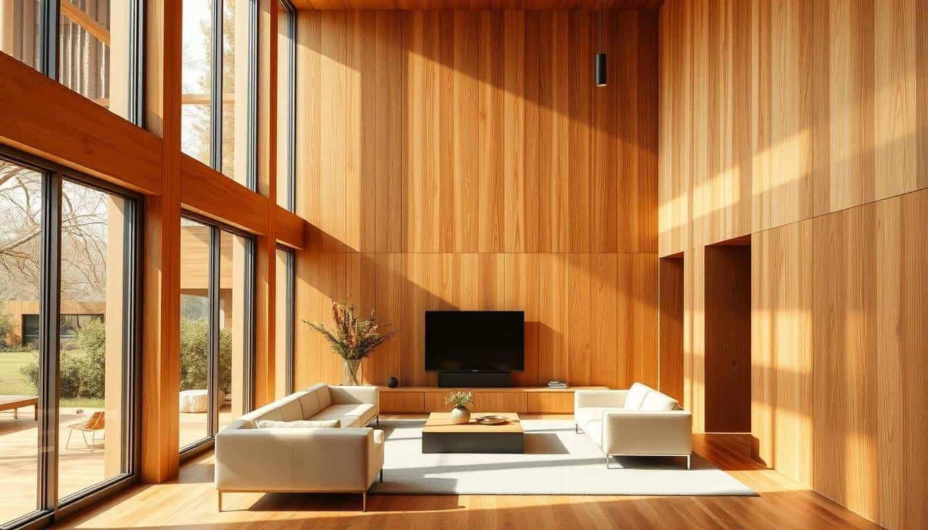 How to Use Wood Grain and Texture to Add Character & Emotion to Modern Interior