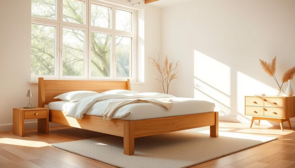 Light and Natural Wood Beds Light and Natural Wood Beds