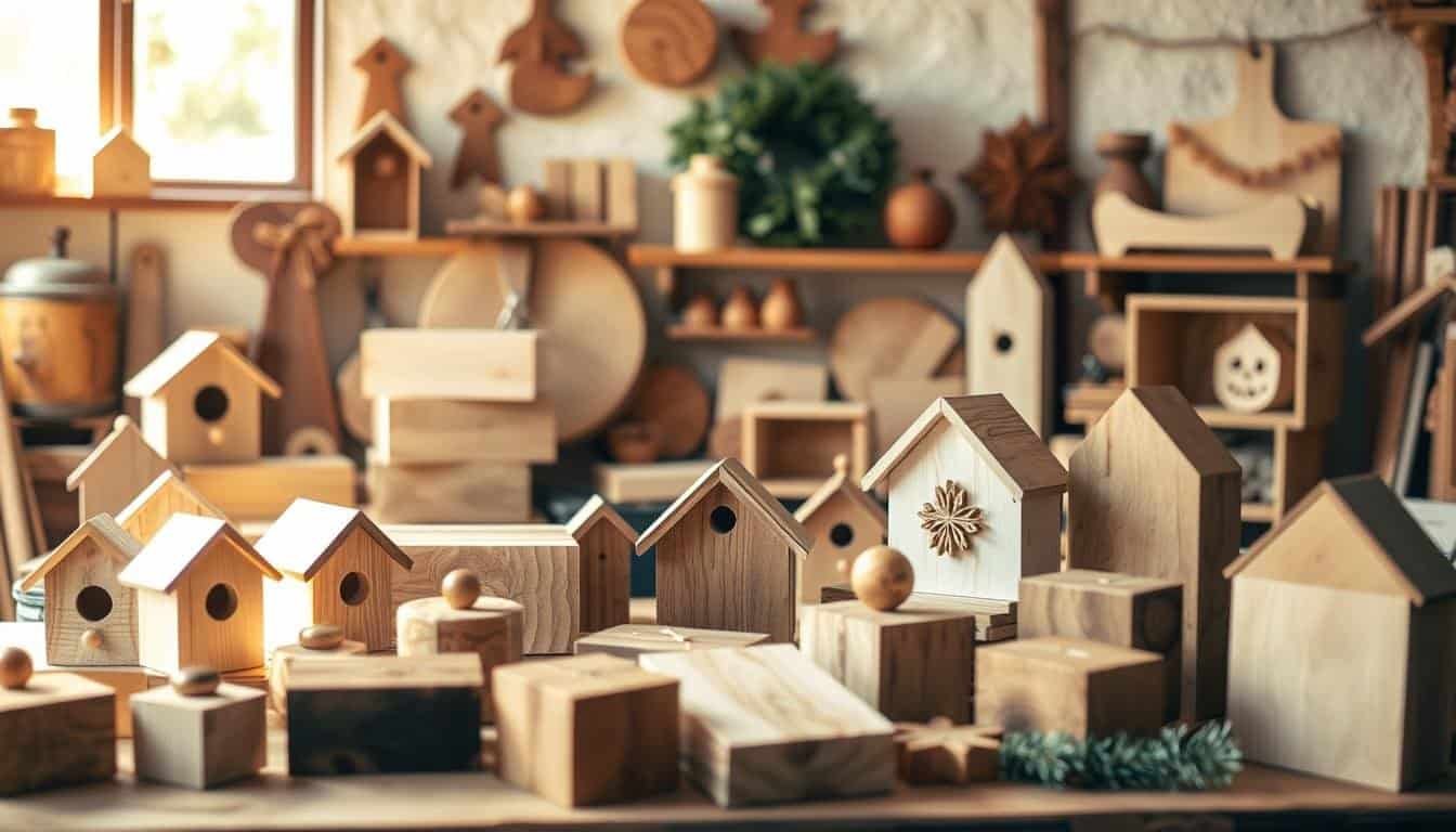 Quick Holiday Crafts Using Small Wood Projects You Can Finish Fast