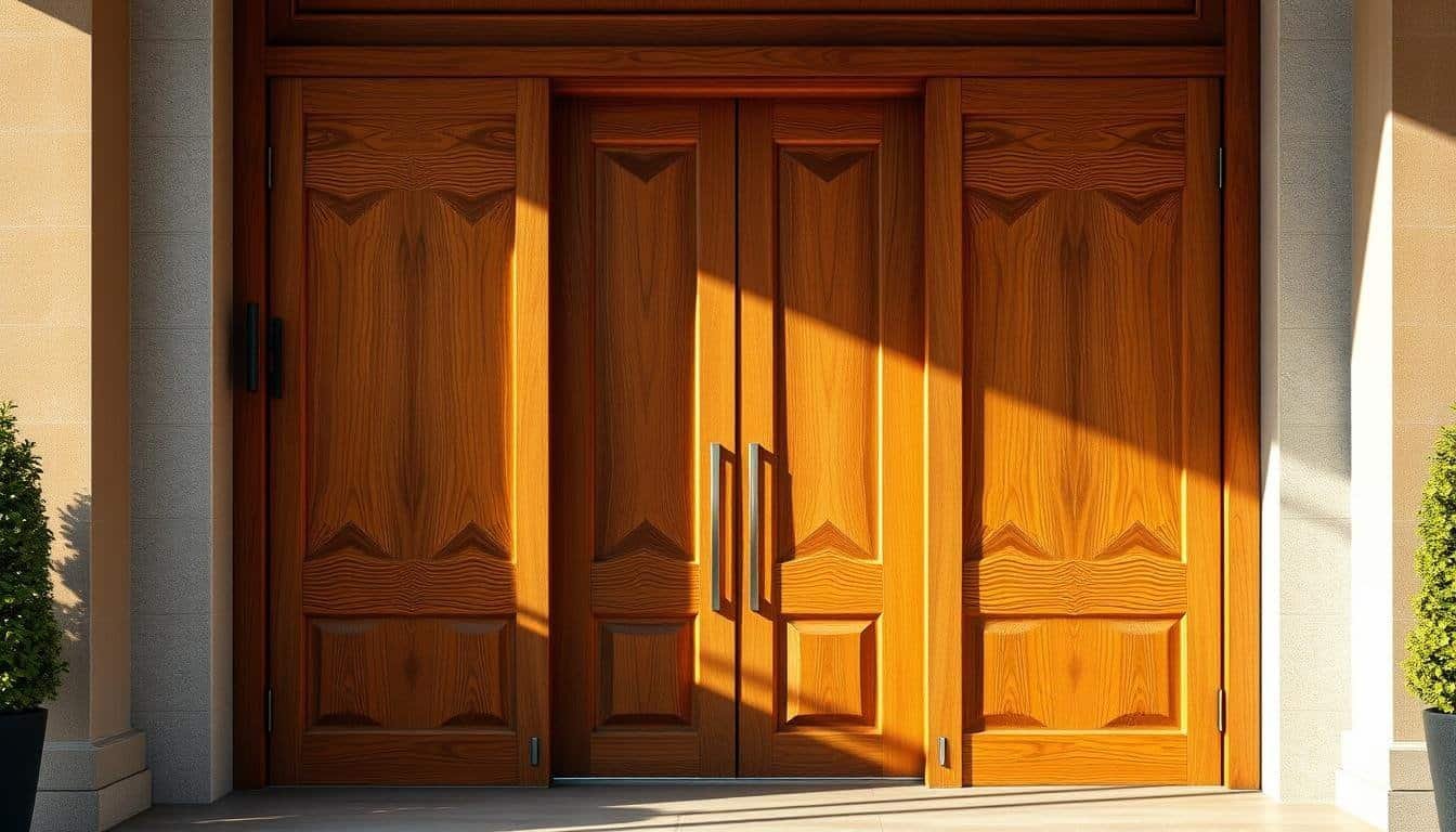 Transform Your Entryway with Teak and Solid Wood Door Designs That Are Amazing