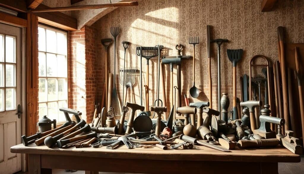 antique tool display antique tool display