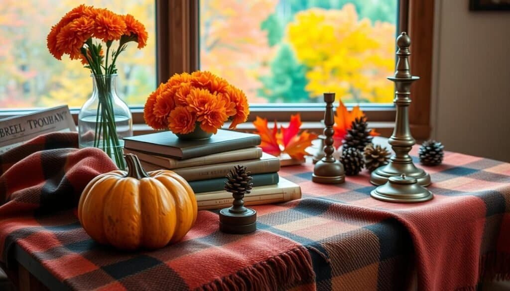 autumn decorating