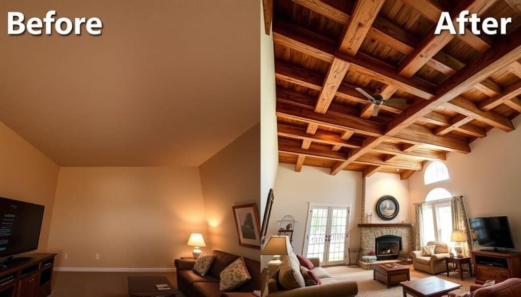 before and after beam installations before and after beam installations