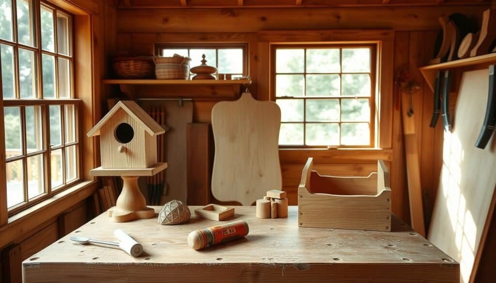 beginner-friendly wood crafts